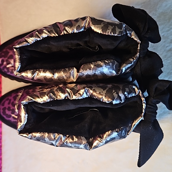 Kate Spade Leopard Cheetah Frosty Boots Sz 7 NWOT NWOB - Picture 12 of 13